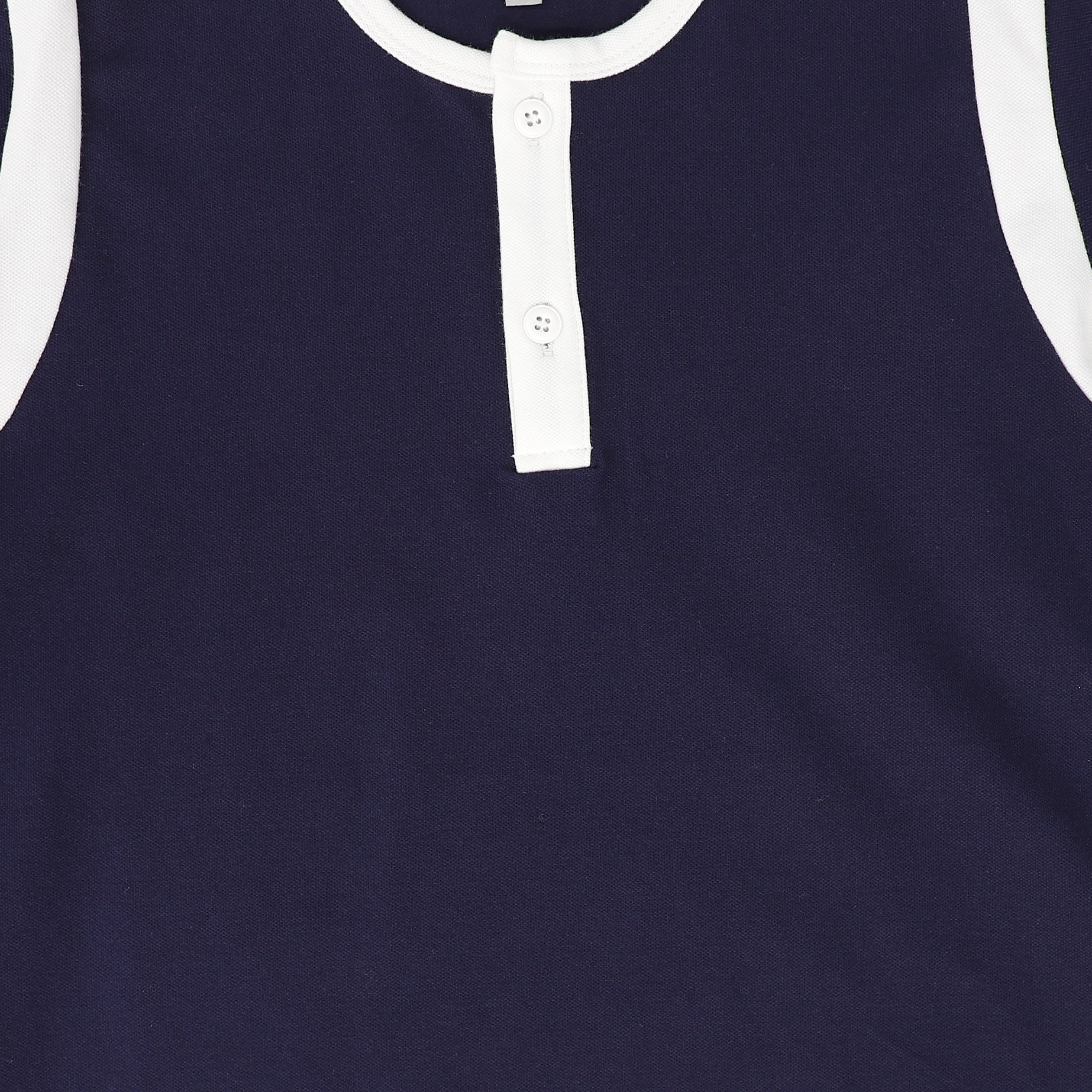 BACE COLLECTION NAVY PIQUE VARSITY SS TEE [FINAL SALE] - Image 3