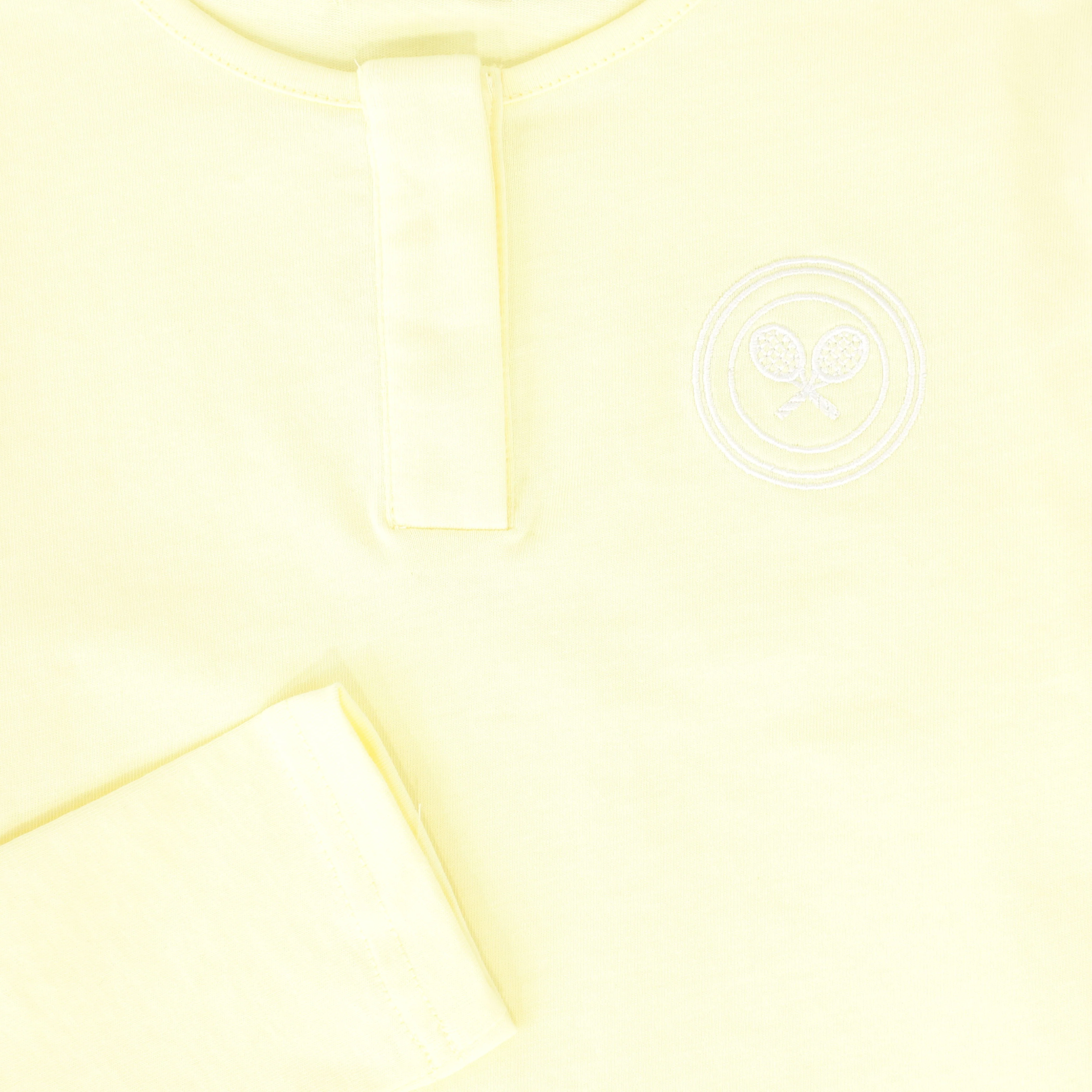 BAMBOO YELLOW TENNIS RACQUET T-SHIRT [FINAL SALE] - Image 3