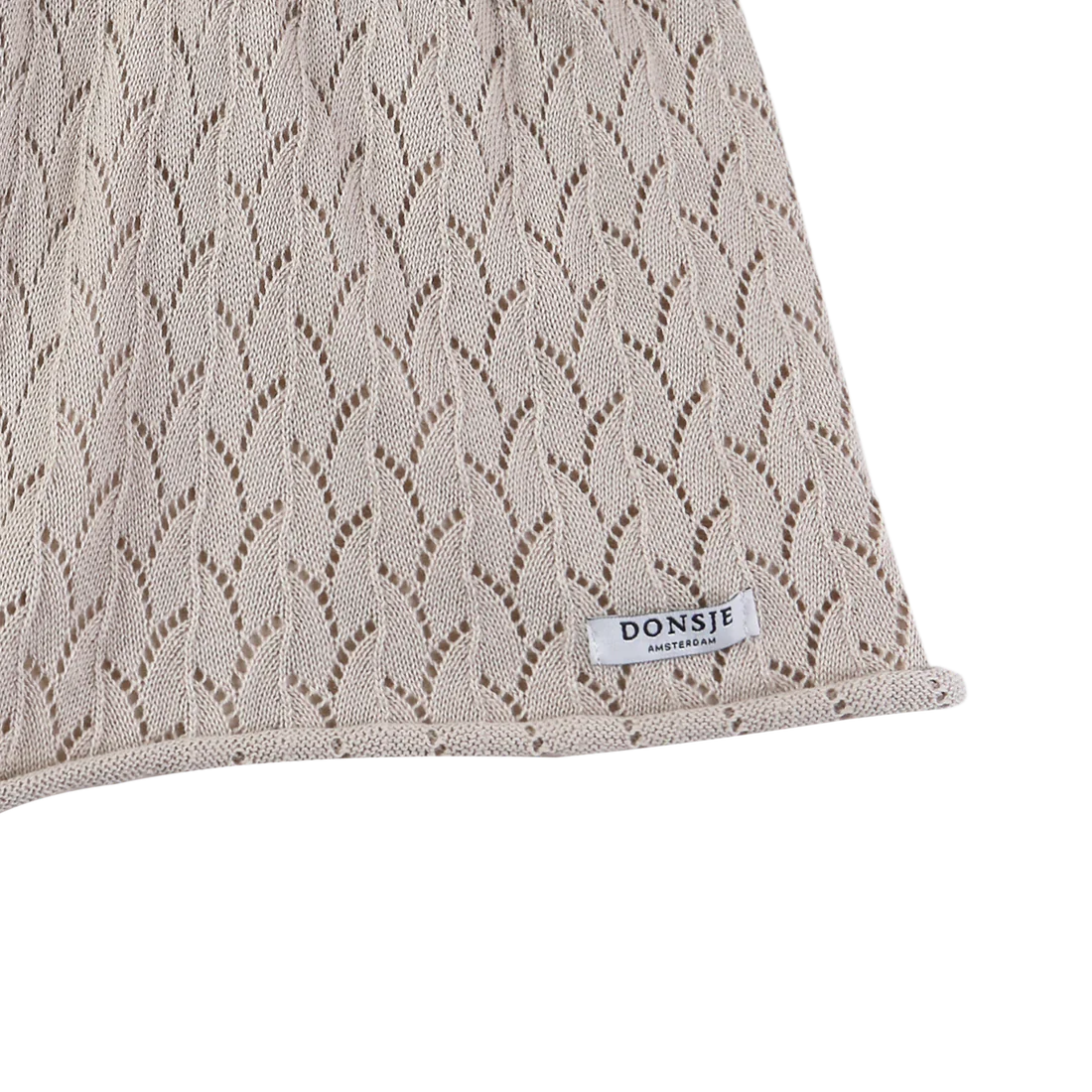 DONSJE TAUPE TEXTURED SHORTS [FINAL SALE] - Image 3