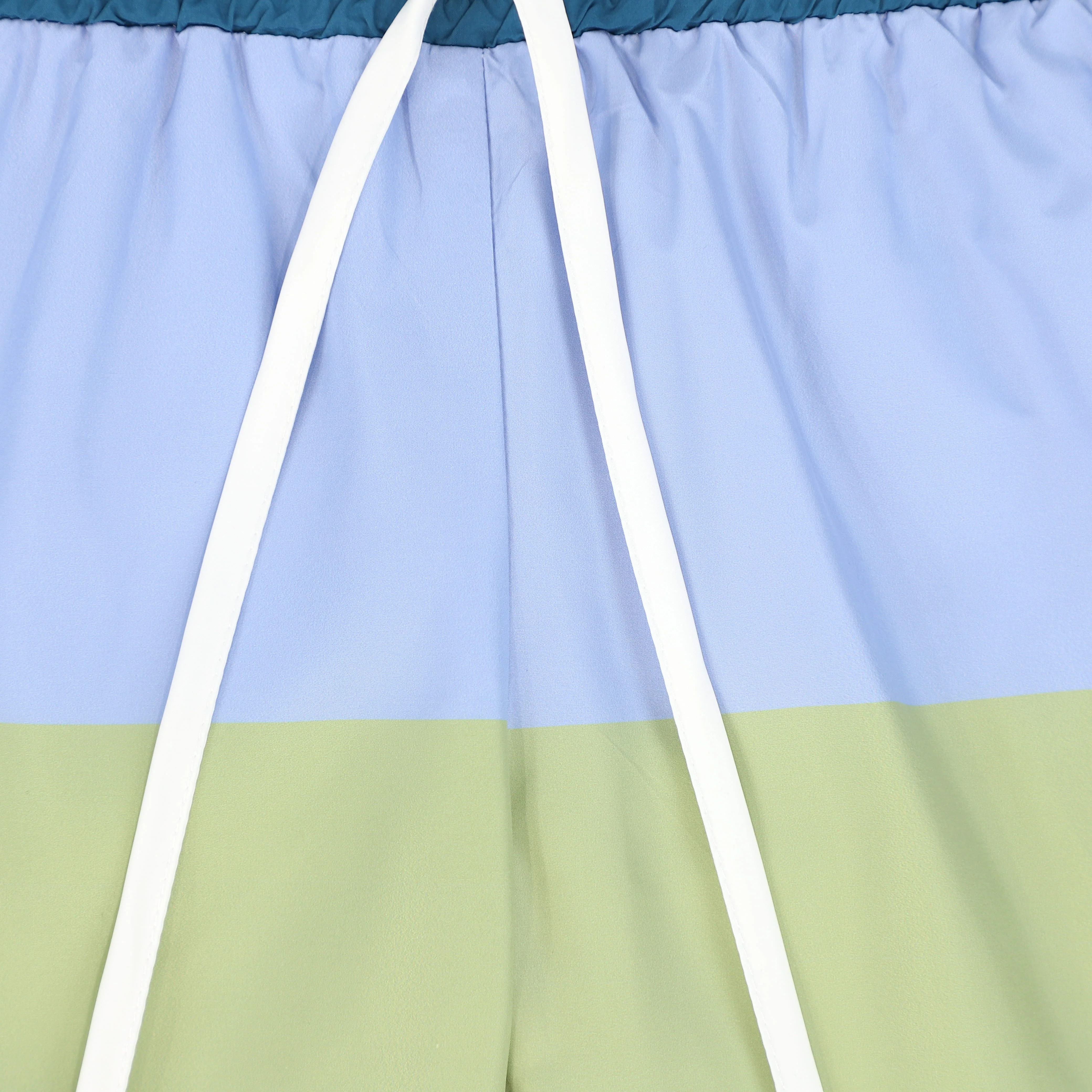 WATER CLUB BLUE COLORBLOCK SWIM TRUNKS [FINAL SALE] - Image 3