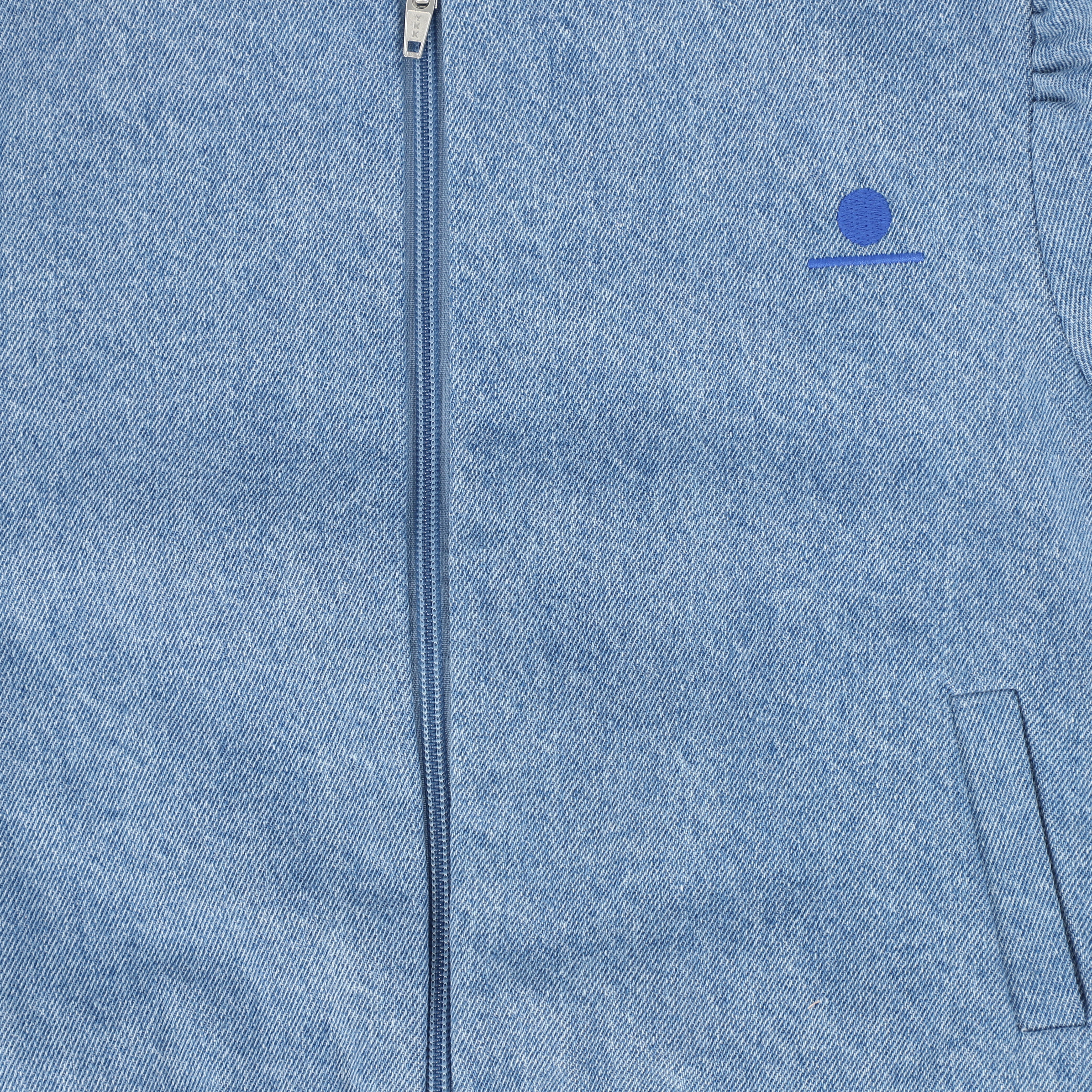 WE ARE KIDS DENIM BOMBER WAISTED TOP [FINAL SALE] - Image 3